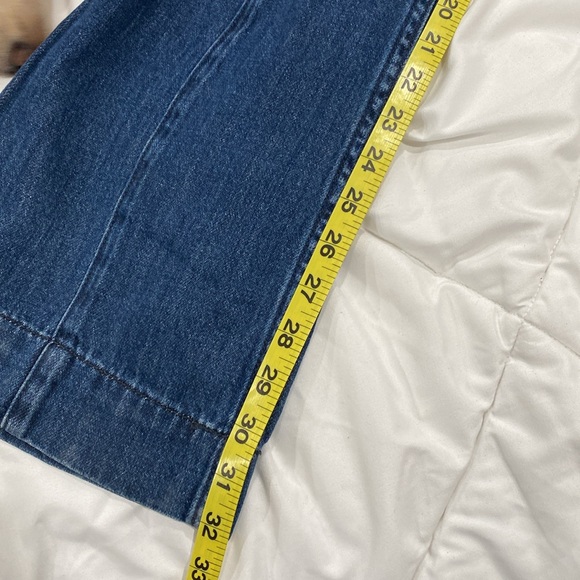 FREE PEOPLE Halter neck denim jumpsuit, US Size 4, worn once - Picture 7 of 8